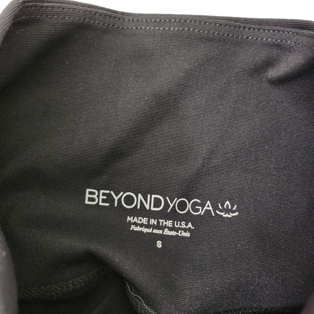 Beyond Yoga Leggings Womens Small Black High Rise Yoga Athleisure Active - Picture 2 of 9